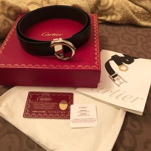 Cartier Panthere Black Belt